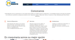 Desktop Screenshot of caribemaquinter.com.mx